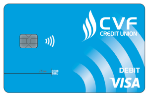 New CVF Blue Contactless Visa