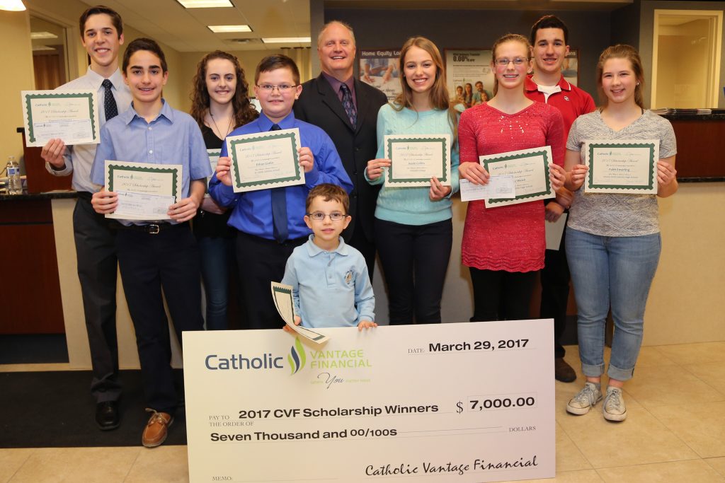 Catholic Vantage Financial accepting scholarship applications online