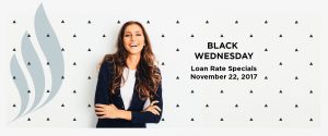 Black Wednesday Loan Rate Specials November 22, 2017